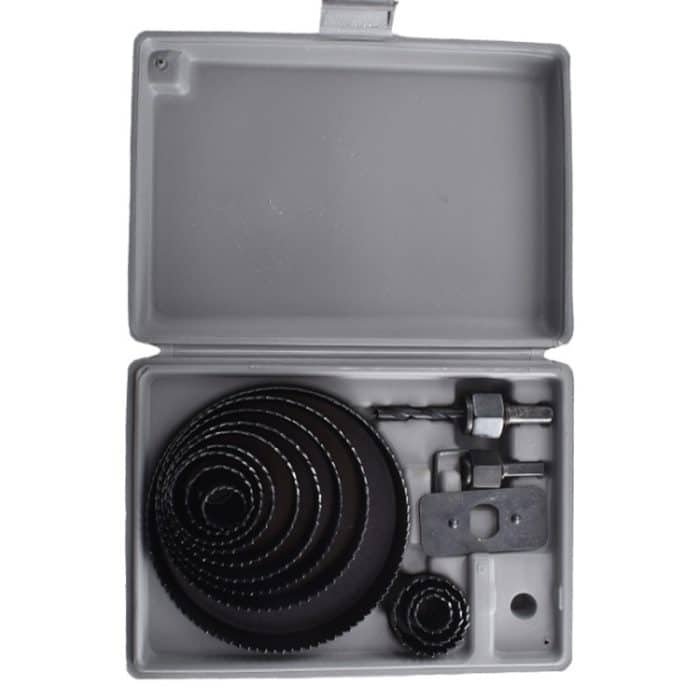 Offene Maschine für die Holzbearbeitung, Kunststofffass, Gipskarton-Stanzer, Bohrmaschine, Reibahle, Holzbearbeitungswerkzeug, 16 PCS / Set – Bild 4