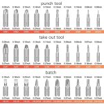 Drahtbruch-Auszieher-Set, Schnellarbeitsstahl-Demontagewerkzeug für beschädigte Schrauben, Damage Screw – Bild 3