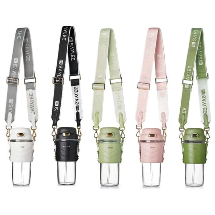 Saylee 500 ml Trinkhalmbecher aus Borosilikatglas – Bild 2