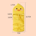 4 Stück Beauty Egg Powder Puff Wandmontiertes Multifunktionsregal, Powder Puff Wall Mounted – Bild 3