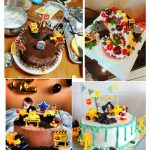 6 Sets Kuchen, dekoratives Backtechnik-Fahrzeugspielzeug – Bild 5