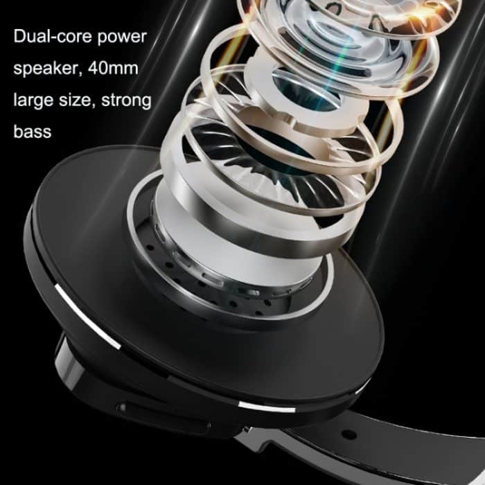 H3 Mobile Computer Universelles kabelloses Bluetooth-Headset, H3 White, H3 Black, H3 Khaki – Bild 5