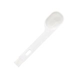 10 Stück halbautomatische Kaffeemaschine Reinigungsbürste Kaffeebohnenlöffel, Spoon(White), Spoon(Black)