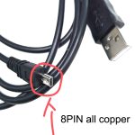 20 Stück 8-poliges SLR-Kamerakabel, USB-Datenkabel für Nikon UC-E6, Länge:, For Nikon UC-E6,1m With Magnetic Ring, For Nikon UC-E6,1.5m With Magnetic Ring, For Nikon UC-E6, 0.8m With AV, For Nikon UC-E6,1m Without Magnetic Ring – Bild 4