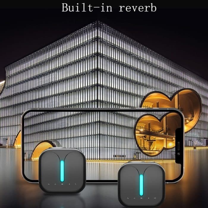 Professionelles kabelloses Lavalier-Mikrofon mit Geräuschunterdrückung für den Außenbereich, Type-C, Type-C+Apple Adapter, Type-C+External Microphone, Type-C+Apple Adapter+External Microphone – Bild 4