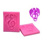 2 Stück Pterodaktylus Schokoladenkuchen Ton Dekoration DIY Silikonform, DIY Silicone Mold