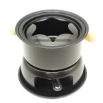Home Heizung Alkohol Pot Käse Schokolade Eis Creme Fondue – Bild 2