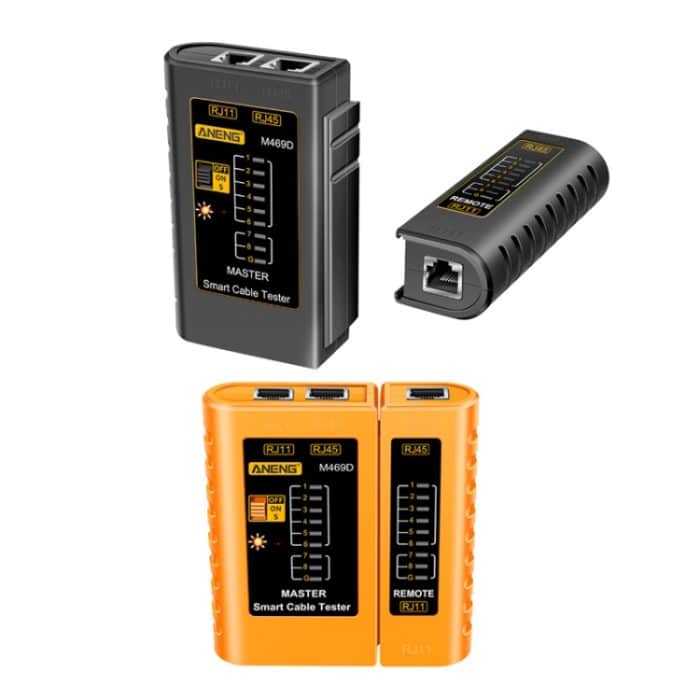 Ang 2 PCs Multifunktionale Netzwerkkabel-Kristallkopf Einseitiger Detektor, zufällige Farblieferung – Bild 2