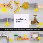 50 stücke Kunststoffgriff Edelstahl Halsklemme Schnalle Wasserleitung Klemme – Bild 5