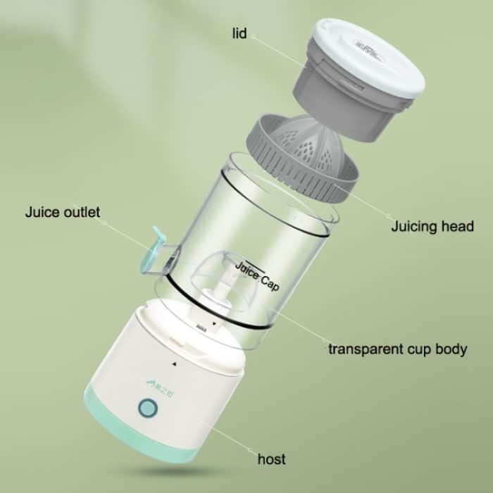 Beaut Tragbare Aufladung USB-Haus-Mini-Orangensaft-Maschine – Bild 4