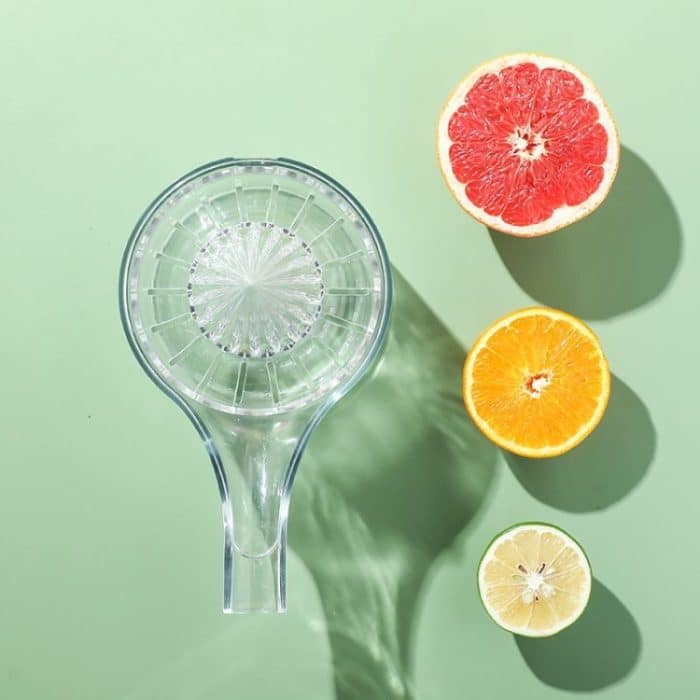 Einfache manuelle Zitronenpresse, White, Red, Green – Bild 6