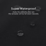 PARACHASE Großer, robuster, schrumpfbarer Retro-Windabweisender Faltschirm – Bild 6