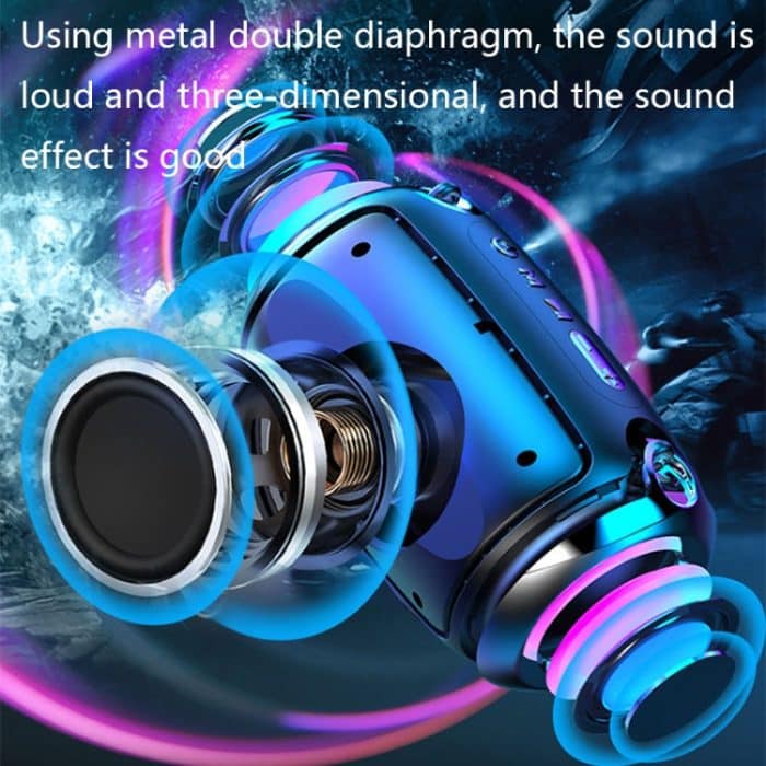 S1 tragbarer Bluetooth-Lautsprecher mit HiFi-Stereoklang – Bild 4