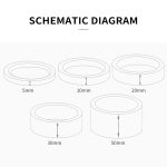 Doppelseitiges Fiberglas-Gitter, klebriges, fasertransparentes Netzband, 2 PCS 5mmx50 m, 8mmx50 m, 10mmx50 m, 15mmx50 m, 20mmx50 m, 25mmx50 m, 30mmx50 m, 40mmx50 m, 50mmx50 m – Bild 3