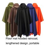 3-in-1-Regenmantel-Rucksack, Bergsteigen, Outdoor-Wandern, Regenumhang – Bild 5