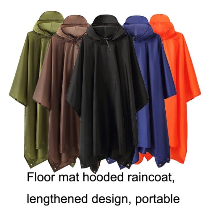 3-in-1-Regenmantel-Rucksack, Bergsteigen, Outdoor-Wandern, Regenumhang – Bild 5