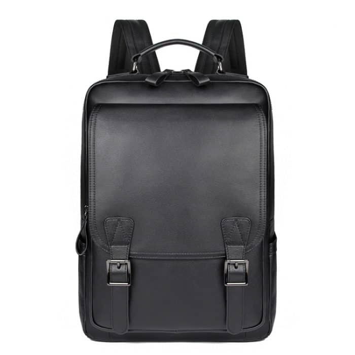 Lässiger Business-Rucksack aus Rindsleder, Laptoptasche für Herren – Bild 1