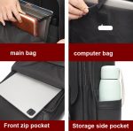 Lässiger Business-Rucksack aus Rindsleder, Laptoptasche für Herren – Bild 6