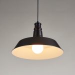 Einzelkopf-Kronleuchter aus Schmiedeeisen für Schlafzimmer, Esszimmer, Bar, ohne Glühbirne, 26cm (Black), 26cm (White), 26cm (Pink), 26cm (Yellow), 26cm (Blue), 26cm (Green), 26cm (Red), 36cm (Black), 36cm (White), 36cm (Pink), 36cm (Yellow), 36cm (Blu...