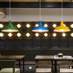 Einzelkopf-Kronleuchter aus Schmiedeeisen für Schlafzimmer, Esszimmer, Bar, ohne Glühbirne, 26cm (Black), 26cm (White), 26cm (Pink), 26cm (Yellow), 26cm (Blue), 26cm (Green), 26cm (Red), 36cm (Black), 36cm (White), 36cm (Pink), 36cm (Yellow), 36cm (Blu... – Bild 6