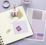 10 Sets bunte Punktaufkleber, Farbverlaufsetiketten, geometrische dekorative Aufkleber, Indexaufkleber, Pink, Yellow, Purple, Green – Bild 4