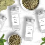 216 Stück Gewürzglas-Etikettenaufkleber, wasserfest, ölbeständig, Küchengewürzglas-Etikett – Bild 4