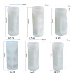 2 Stück Schach Aromatherapie Kerze Silikonform Kristall Epoxidform, Bishop LZ-19, King LZ-17, Knight LZ-20, Queen LZ-18, Rook LZ-21, Pawn LZ-22 – Bild 2