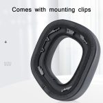 2 Stück RGB-Kopfhörerhülle für CORSAIR HS80, Full Mesh, Mesh + Protein Skin, Full Velvet, Velvet + Protein Skin – Bild 5