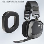 2 Stück RGB-Kopfhörerhülle für CORSAIR HS80, Full Mesh, Mesh + Protein Skin, Full Velvet, Velvet + Protein Skin – Bild 7