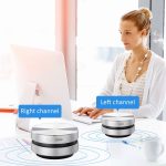 DuraMOBI Hummingbird Black Technology Knochenleitungs-Funklautsprecher Tragbarer kleiner Audiolautsprecher, Silver, Black, Red – Bild 7