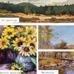 24-in-1 Nylon-Wollpinsel, Leinwand-Aufbewahrungsbeutel-Set, Ölgemälde, Gouache, Aquarellpinsel, 24 In 1 Oil Painting – Bild 7