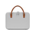 Baona BN-F020 Multifunktionale wasserdichte, verschleißfeste Computertasche, Leather (Gray), Leather (Navy Blue), Oxford (Gray), Oxford (Black)