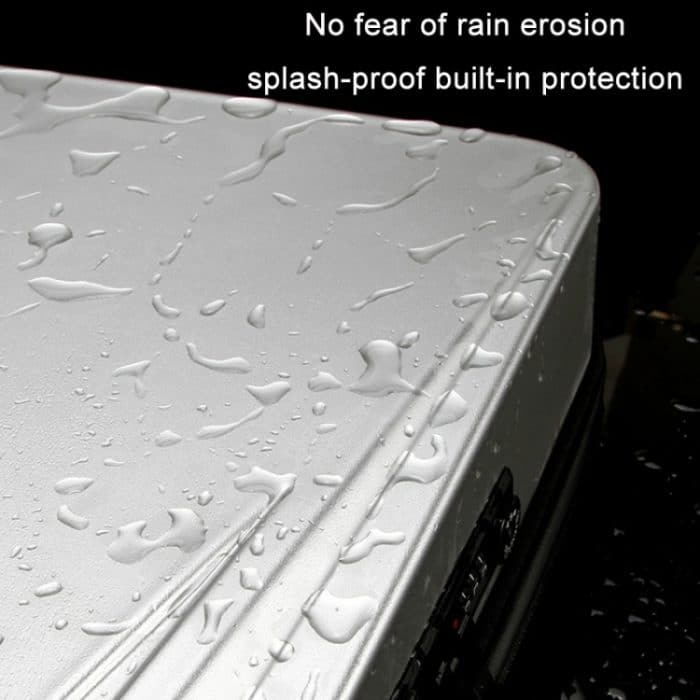 Herren-PC-Hartschalen-Gaming-Computer-Rucksack für 15,6–17,3 Zoll, Black, Silver – Bild 5