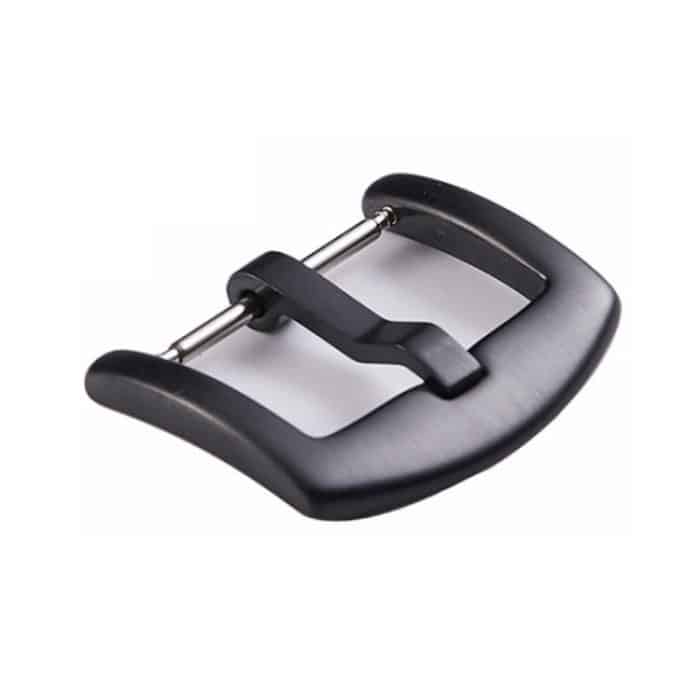 TBD0602306402.jpg 3 Stück 316L Edelstahl-Uhrenschnallen-Uhrenzubehör, 18mm Silver, 18mm IP Black, 20mm Silver, 20mm IP Black, 22mm Silver, 22mm IP Black – Bild 1