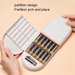 Aufbewahrungsbox für Haushaltsbatterien, Datenkabel, Ladegerät, Aufbewahrungsbox, Pink Single Layer, Blue Single Layer, Yellow Single Layer, Gray White Single Layer, Pink Double Layer, Blue Double Layer, Yellow Double Layer, Gray White Double Layer... – Bild 5