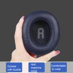 1 Paar Kopfhörer-Ohrenschützer für JBL TUNE700 T750BTNC T700BT, Black Protein Leather, White Protein Leather, Red Protein Leather, Blue Protein Leather – Bild 4