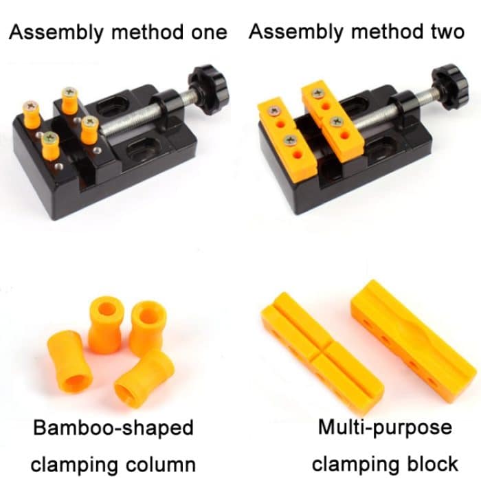 Mehrzweck-Mini-Festzange aus Aluminiumlegierung, 11 PCS/Set Fixed Pliers – Bild 6