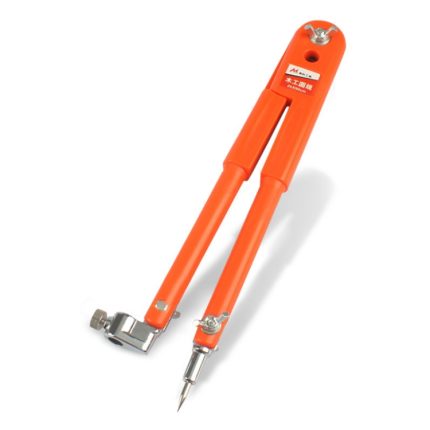 MYTEC Holzbearbeitungs-Dekorations-Zeichnungs-Zirkel aus Metall, Größe:, Small, Large