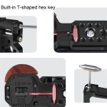 Legierungs-Kaninchenkäfig mit Holzgriff für Sony ZV-E10 Kamera – Bild 5