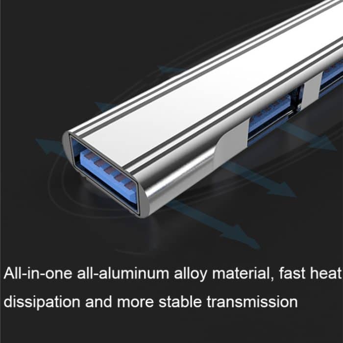 2 Stück multifunktionales erweitertes Docking, Spezifikation:, Type-C/USB-C 3.0 (Silver), Type-C/USB-C 3.0 (Gray), Type-C/USB-C 3.0 (Pink) – Bild 4