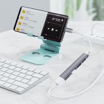 2 Stück multifunktionales erweitertes Docking, Spezifikation:, Type-C/USB-C 3.0 (Silver), Type-C/USB-C 3.0 (Gray), Type-C/USB-C 3.0 (Pink) – Bild 7