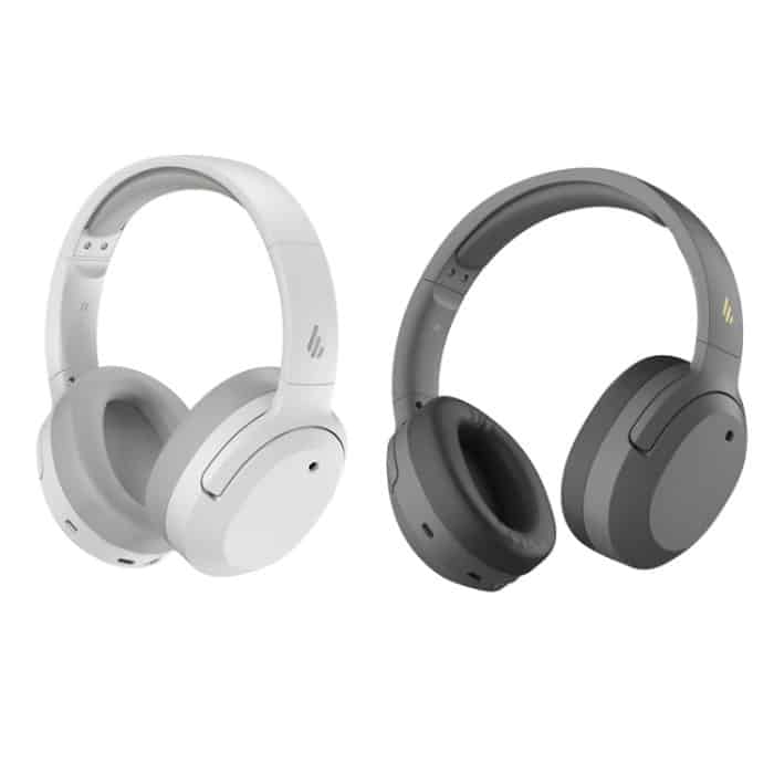Edifier W820NB Bluetooth Wireless Noise Cancelling Sportmusik-Headset, W820NB White, W820NB Grey – Bild 2