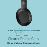 Edifier W820NB Bluetooth Wireless Noise Cancelling Sportmusik-Headset, W820NB White, W820NB Grey – Bild 4