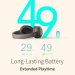 Edifier W820NB Bluetooth Wireless Noise Cancelling Sportmusik-Headset, W820NB White, W820NB Grey – Bild 5