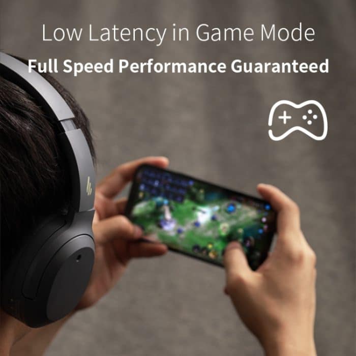 Edifier W820NB Bluetooth Wireless Noise Cancelling Sportmusik-Headset, W820NB White, W820NB Grey – Bild 6