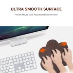 KONTAKTE FAMILIE Crazy Horse Leder Retro-Blütenblatt-Büro-Mauspad – Bild 4