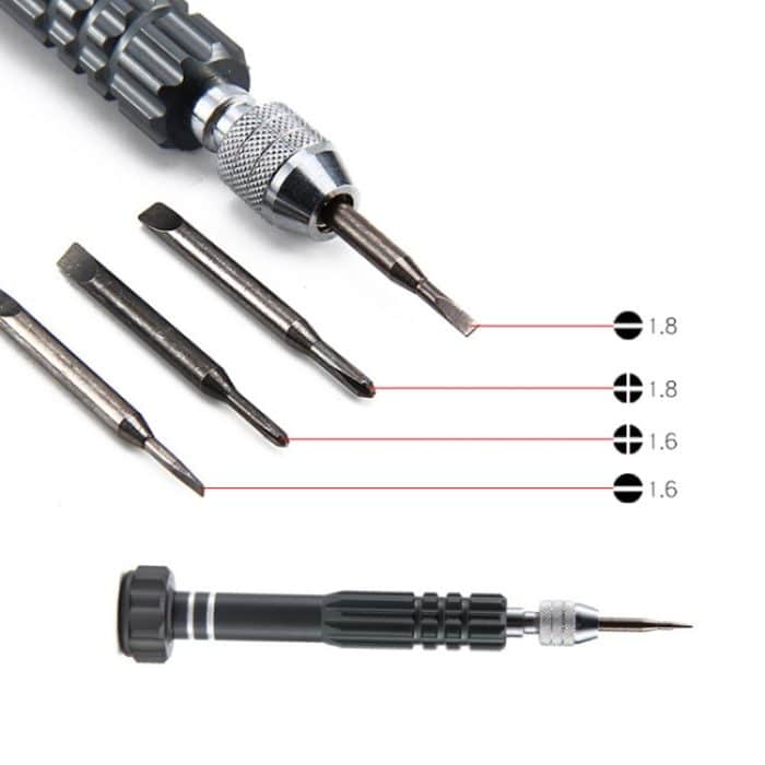 Brille Reparaturwerkzeugzange Set Nasenpads Tempelanpassung Werkzeug – Bild 4