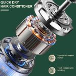 Klappbarer, tragbarer kleiner Ventilator für den Büro-Desktop-Haushalt, 8 inch White, 8 inch Green – Bild 6