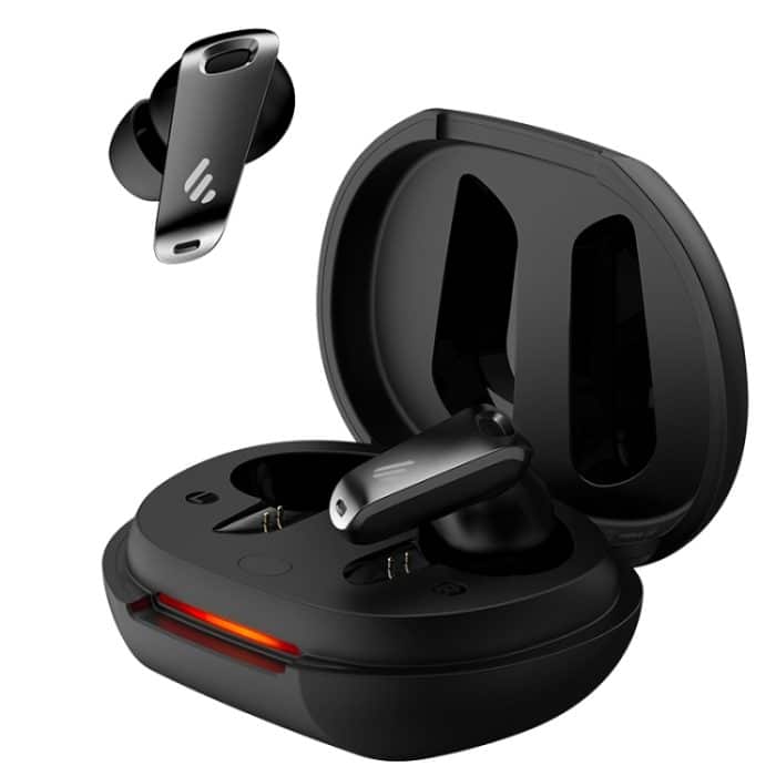 Edifier wasserdichter und staubdichter kabelloser Sport-Bluetooth-Kopfhörer, Shadow Black – Bild 2