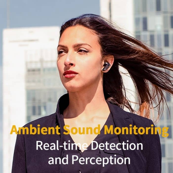 Edifier wasserdichter und staubdichter kabelloser Sport-Bluetooth-Kopfhörer, Shadow Black – Bild 6